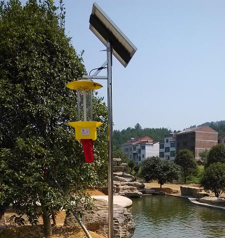 太陽能殺蟲燈在城市綠化中的應(yīng)用