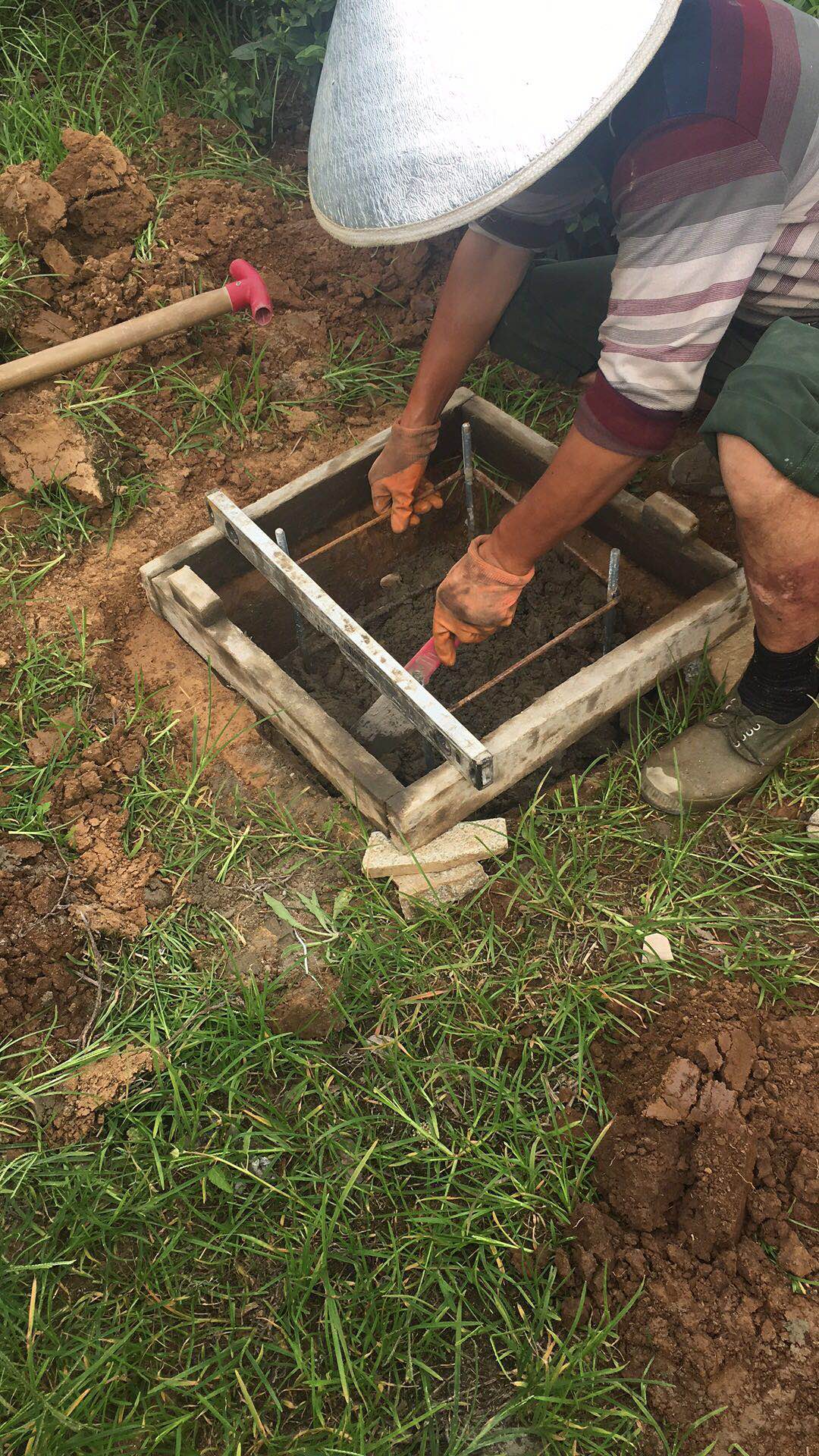 加固模具，找平